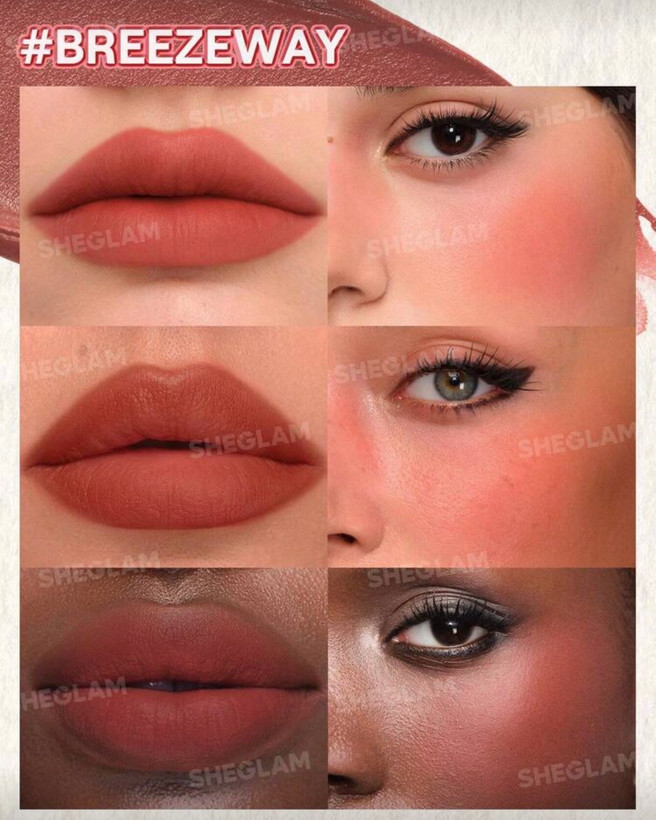 رژگونه و رژلب دوکاره (اورجینال)