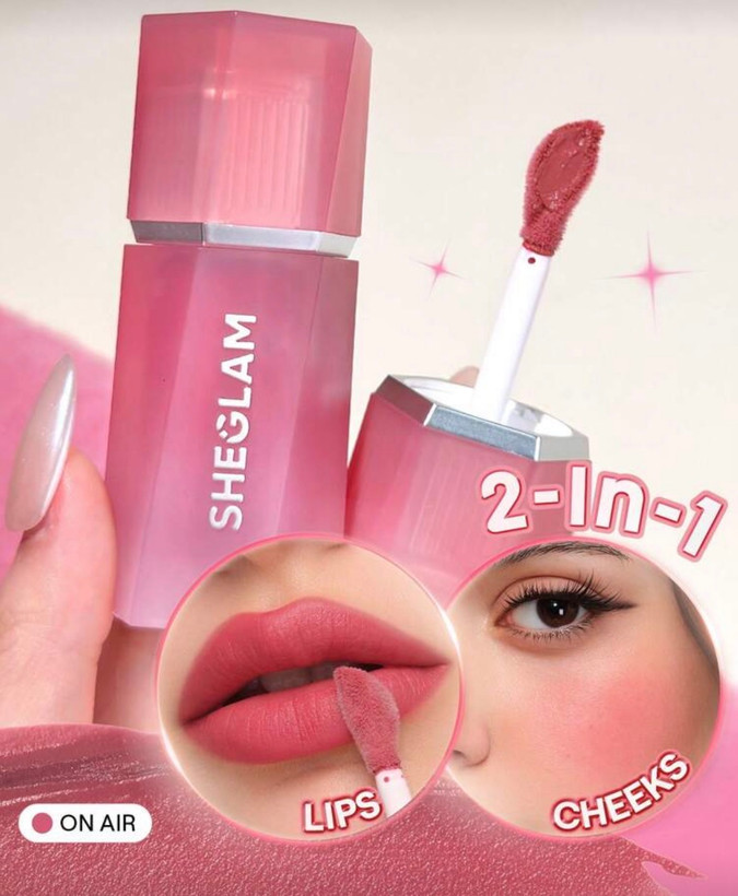 رژگونه و رژلب دوکاره (اورجینال)