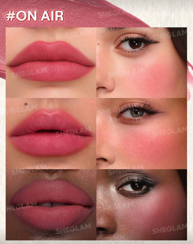 رژگونه و رژلب دوکاره (اورجینال)